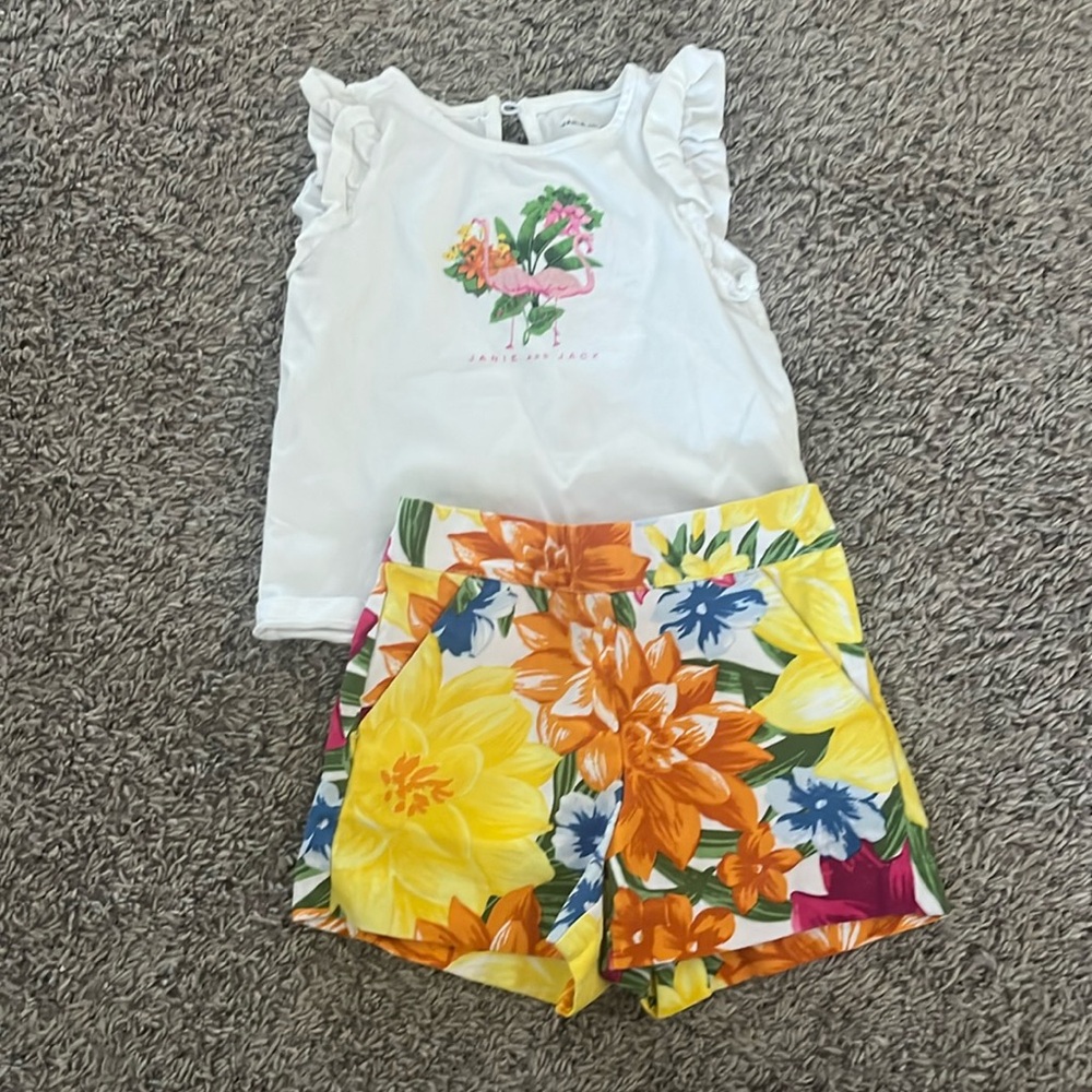 Jamie and Jack tropical shorts